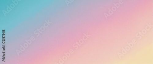 Pastel color gradient background grainy pink blue yellow retro summer noise texture effect wide banner header backdrop design