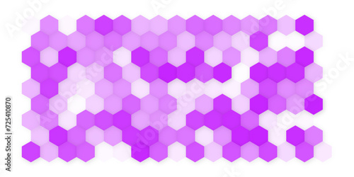 abstract violet mosaic hexagon marble background