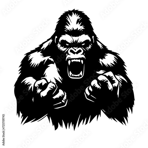 gorilla, gorilla scene, king kong, angry gorilla, gorilla head, gorilla svg, gorilla cut file, gorilla silhouette, gorilla clipart, gorilla printable, bigfoot, gorilla png, angry gorilla svg, gorilla 