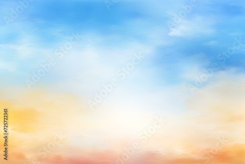 Sunset sky with clouds, Nature abstract background