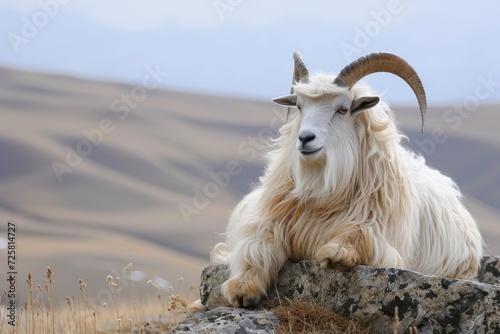 The Mongolian cashmere goat has a lengthy past and is a versatile local breed