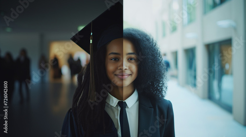 duality of transformation: graduation joy to corporate composure
