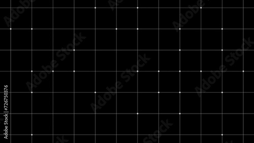 3d Pattern square white and black line background poster. Geometric abstract inspiration sketch minimalistic web net math science pattern texture