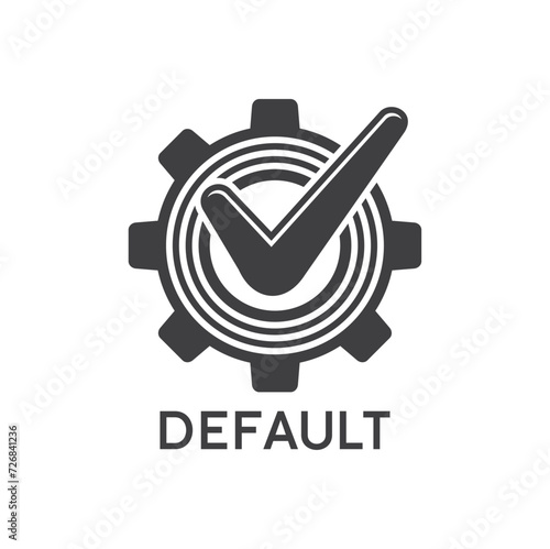 default symbol, default icon, vector art.