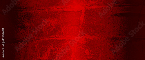 Vector black red stained cracked concrete wall, scary concrete walls for the background, horror theme background. 