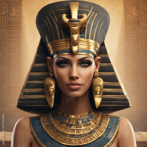 Starożytna egipska królowa