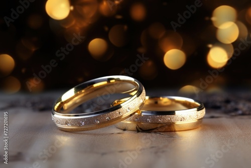 wedding gold rings