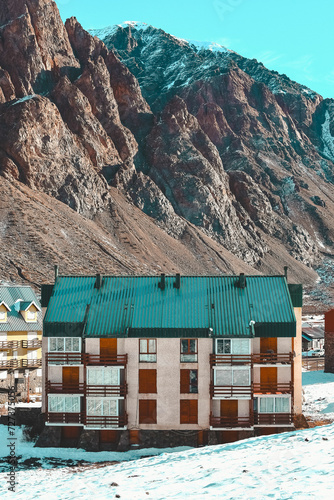 mountain range of the andean cordillera