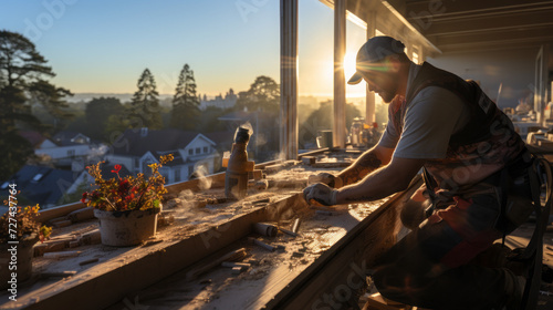 Mastering the craft: A glimpse into the world of skilled workers and their tools in the booming construction industry, generative AI