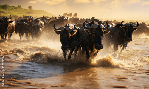 Spectacular Serengeti Wildebeest Migration: Witness Nature's Epic Journey Across the Vast African Plains