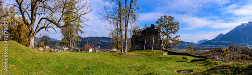 Ruine der Auerburg in Oberaudorf