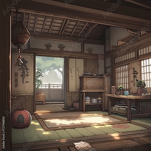 Tranquil Traditional Japanese Room