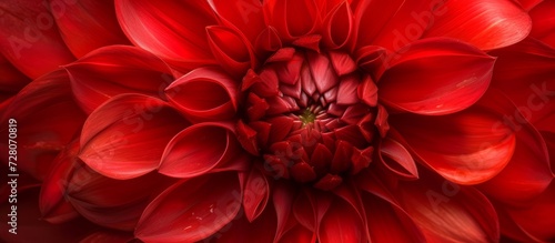 Perspective of a Big, Red Flower: A Visual Feast in Perspective, Showcasing the Beauty of this Big, Bold, Red Flower