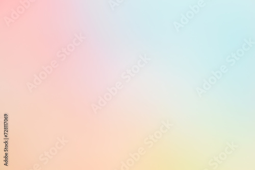 パステルカラーのグラデーション・混色のシンプルな背景素材・ぼかし・ピンクとブルー 