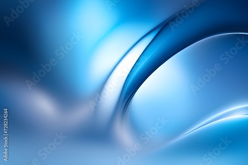 abstract blue glass background 