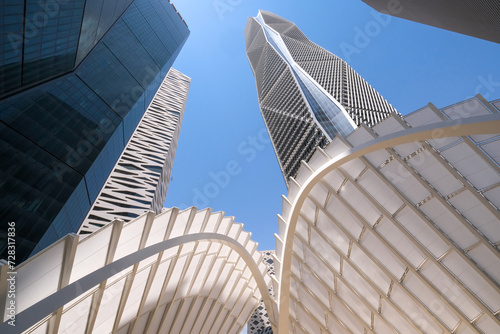 King Abdullah Financial District, in the capital, Riyadh, Riyadh, Saudi Arabia.