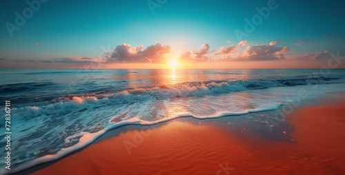 sunrise over lake, sunset over the river, sunset over the ocean, sunrise over the sea, sunset over the sea, a peaceful beach at sunrise