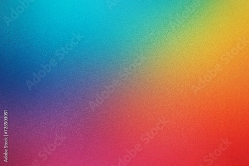 abstract rainbow color background, rough grunge grainy noised blurred color gradient
