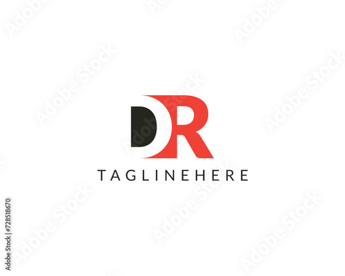 Creative DR Latter Logo Design