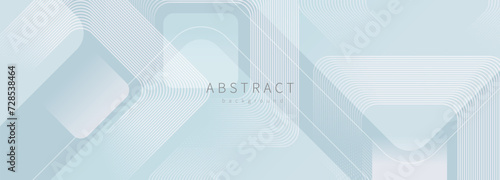 Light blue abstract geometric vector background. Light abstract wallpaper, cover design, poster, banner