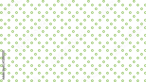 Abstract background with green dots