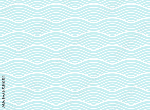 Abstract background with seamless wave pattern