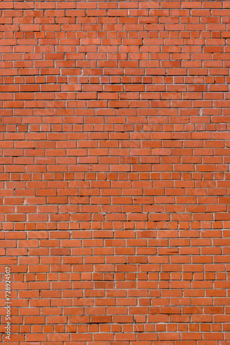 wall made of old red brick as a background 6