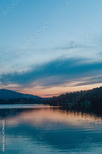 Summer sunset on Lake Lanier