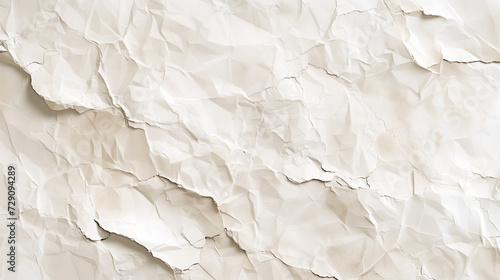 A textured background with crumpled white paper, suitable for concepts of stress, disorganization, or creative processes