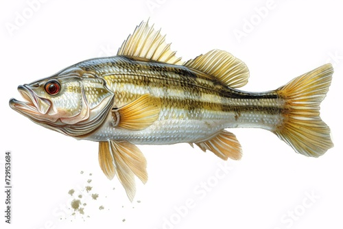 Fish of the Month Striped Bass Generative AI