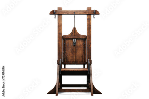 The Design and Evolution of the Guillotine Isolated On Transparent Background