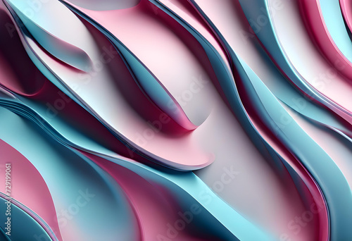 Beautiful Abstract 3D Background wit
