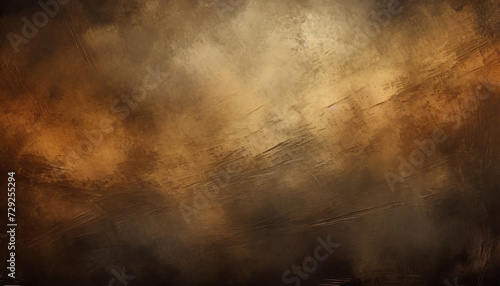 A textured, abstract background with a mix of dark and light brown tones, Dark old grunge canvas texture vintage background