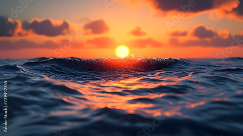 Ocean Sunset: Mesmerizing Viewsof the Setting Sun Over the Sea