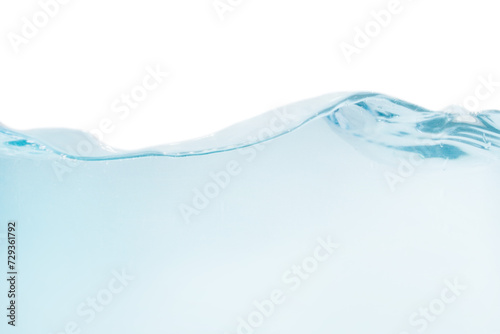 water surface. On a blank background