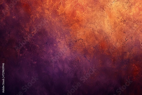 Rich dark orange brown purple texture Elegant gradient background