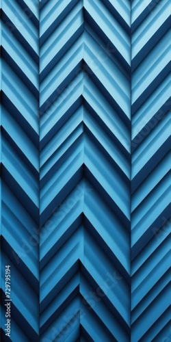 Corrugated Shapes in Blue Dimgray