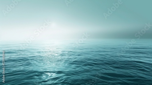 Ethereal Ocean Mist: Soft blue and teal hues blend seamlessly, evoking the tranquil misty shores of the ocean