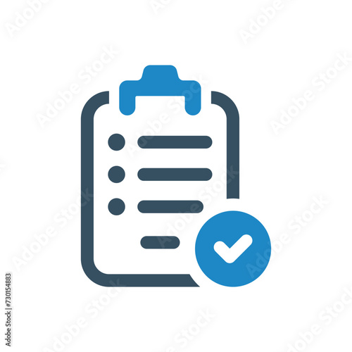 checklist icon vector illustration