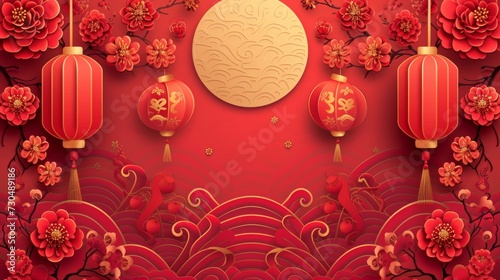 chinese new year paper cut style generative ai