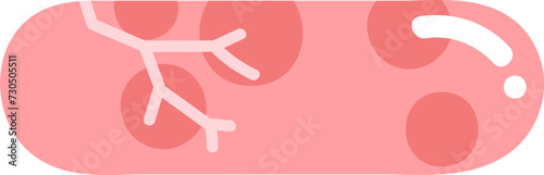 Cute Pink Cracked Style Numbers and Symbols