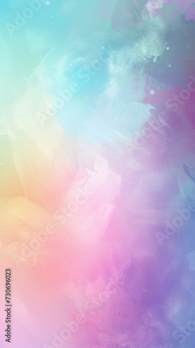 Pastel Watercolor Blend with Abstract Vertical Texture. Background for Instagram Story, Banner