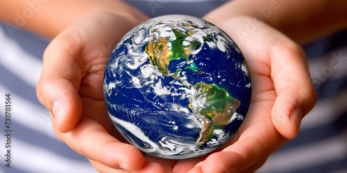 earth in hands