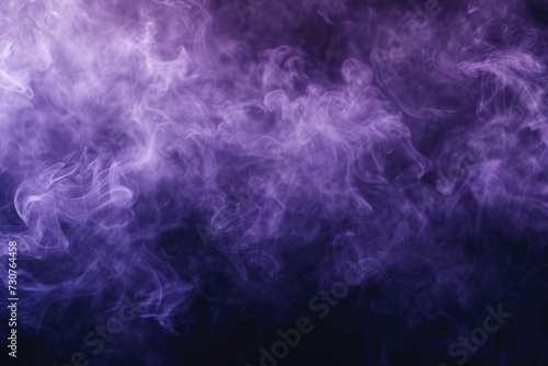 Close up view of smoke on a black background. Versatile image that can be used for various purposes
