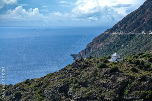 Corsica, seascape of the cap Corse