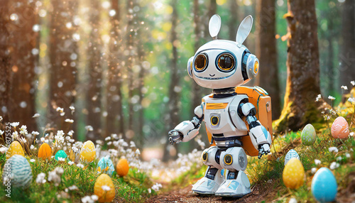 easter toy robot