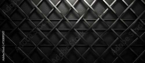 Close-up prison concept design with a dark gray background grille, limited copy space available.