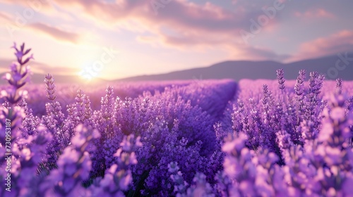 fragrant lavender fields.