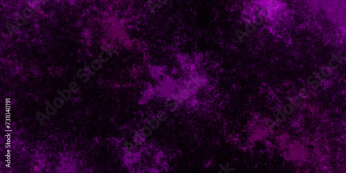 Dark abstract background with Purple grunge effect background. Purple velvet grunge texture fantasy smooth watercolor painted art design. Dark elegant Royal purple shades aquarelle paint