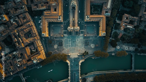 View of Vatican City from above